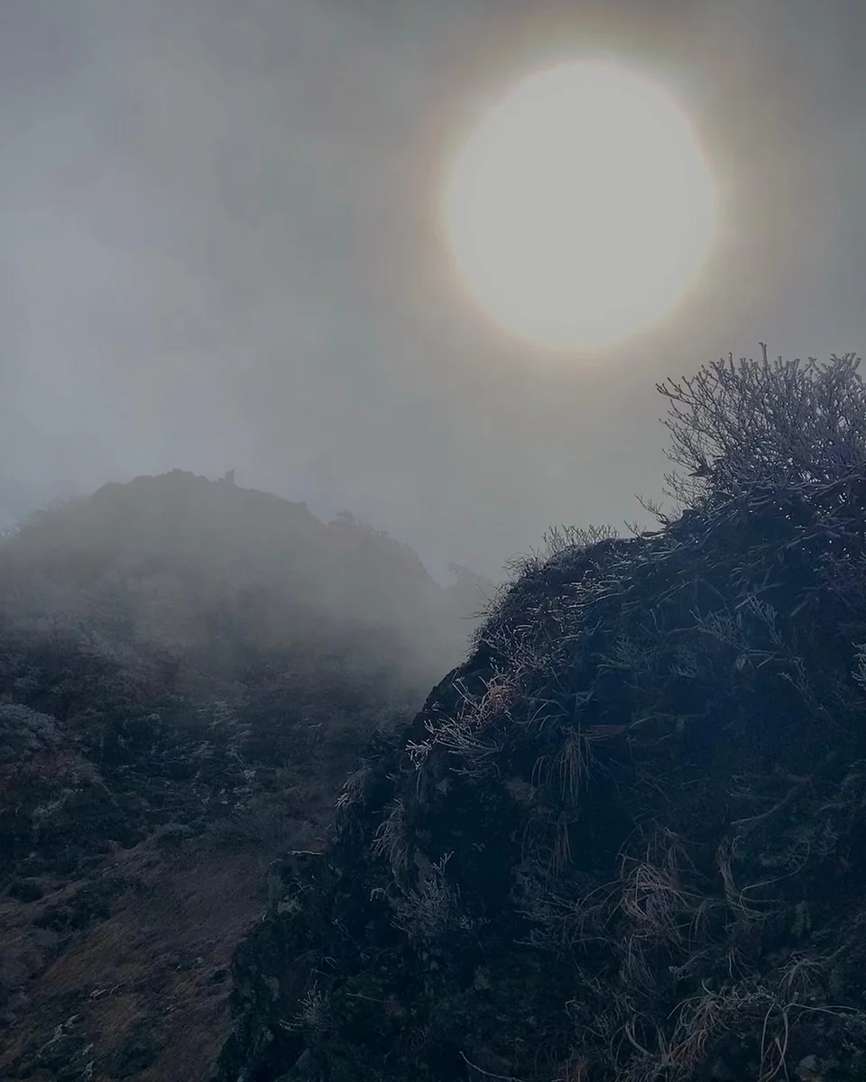 投稿写真：霧の谷川岳