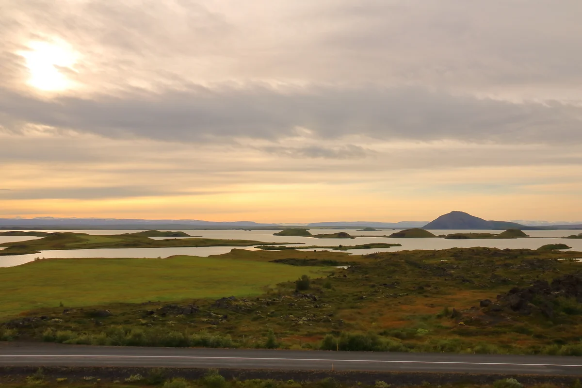 投稿写真：夕暮れのミーヴァトン湖