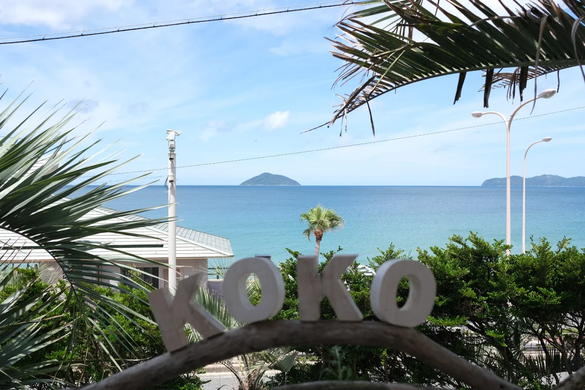 投稿写真：カフェから眺める玄界灘！