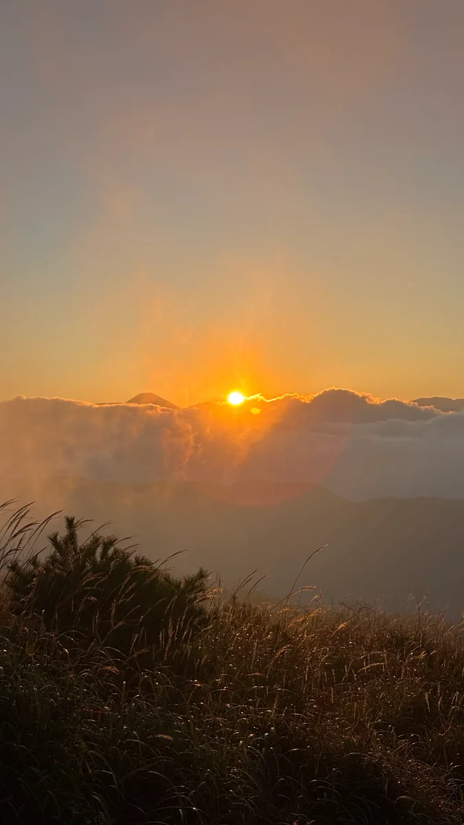 投稿写真：雲海と日の出