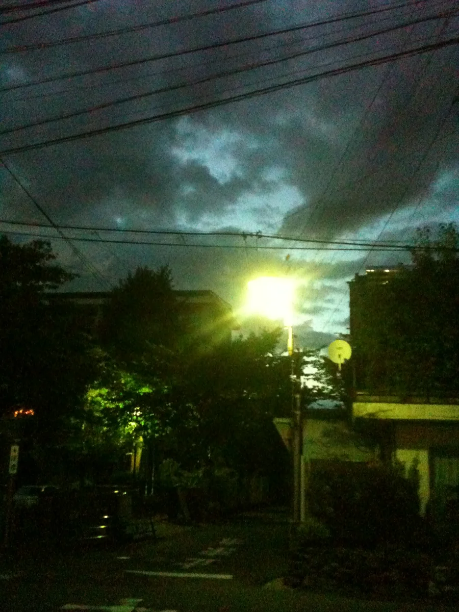 投稿写真：望月町の夜