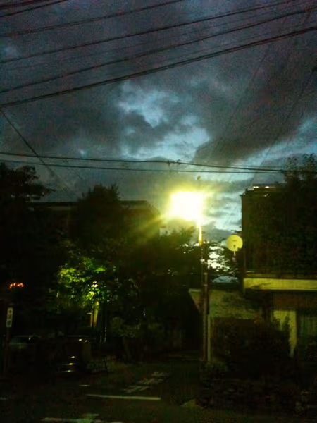 投稿：望月町の夜