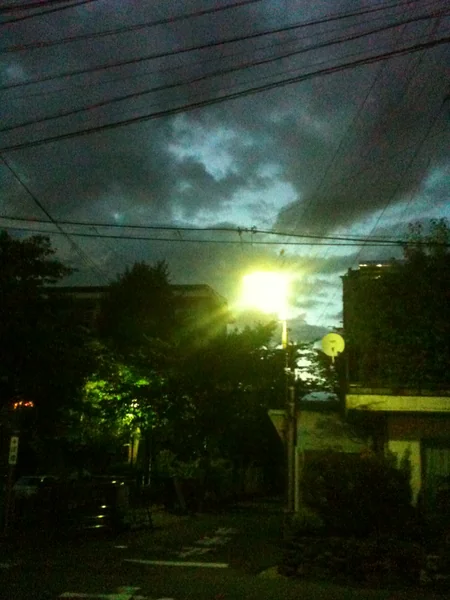 投稿：望月町の夜