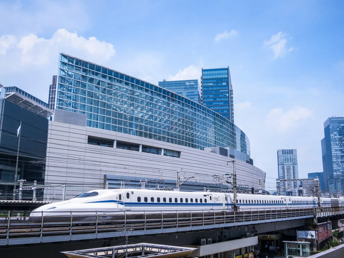 投稿写真：N700Sと東京国際フォーラム