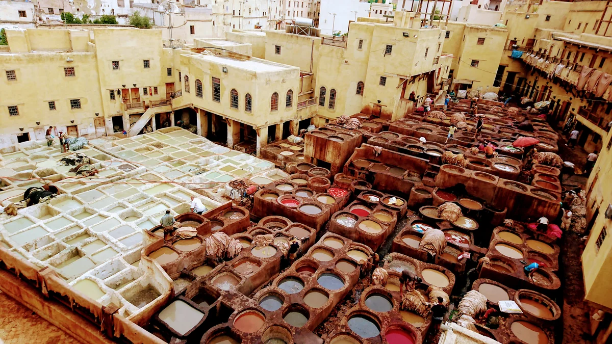 投稿写真：フェズ　染め物工房