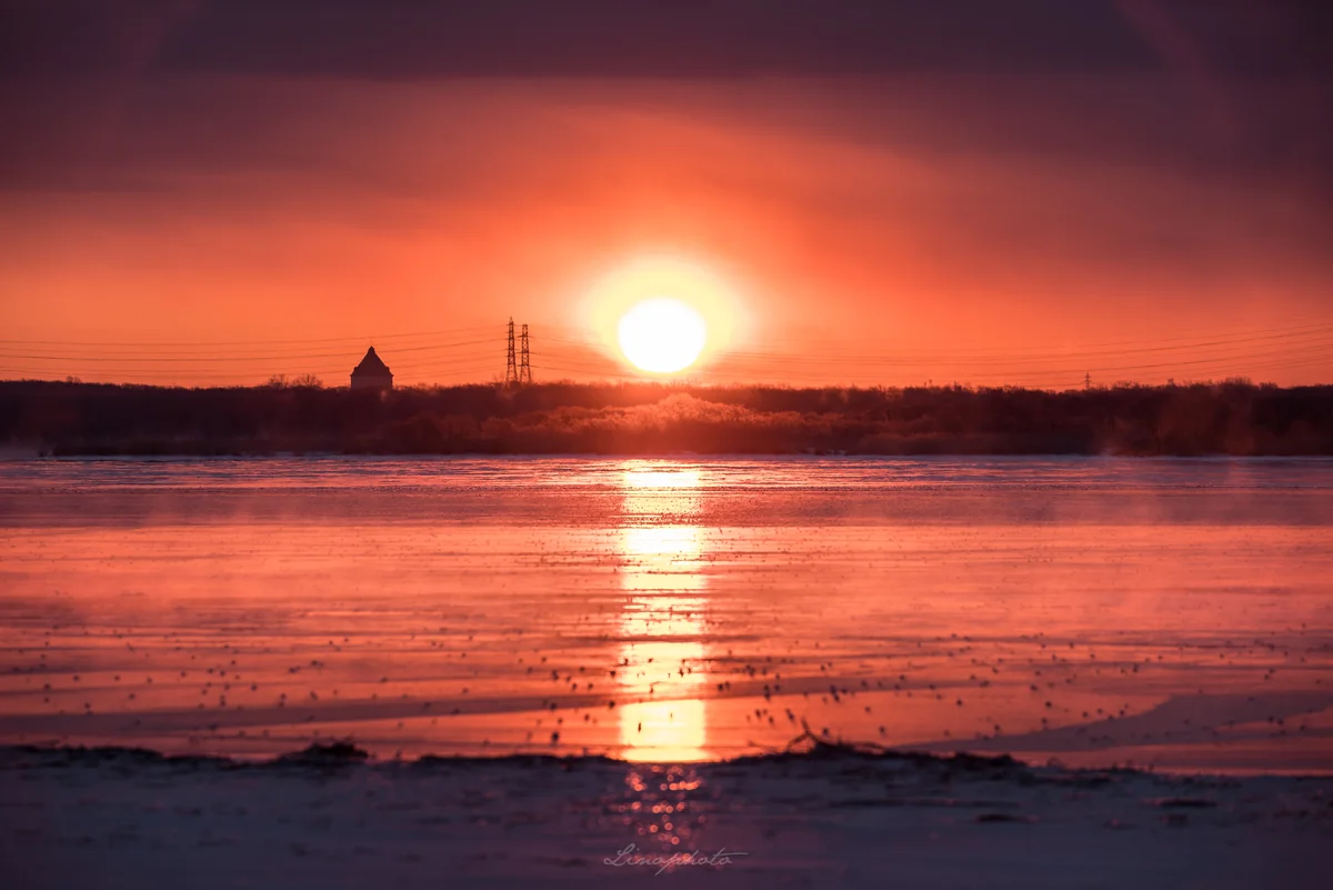 投稿写真：燃える太陽