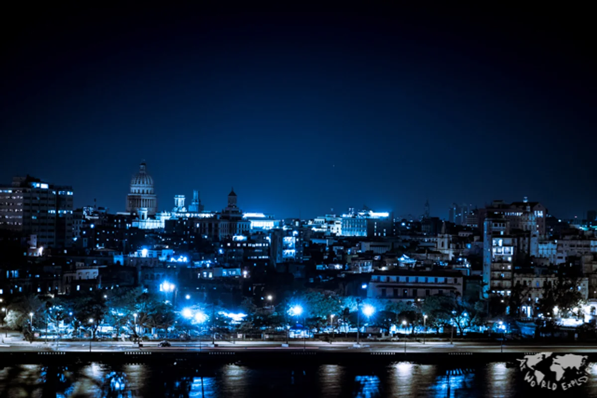 投稿写真：カバーニャ要塞からの夜景、ハバナ