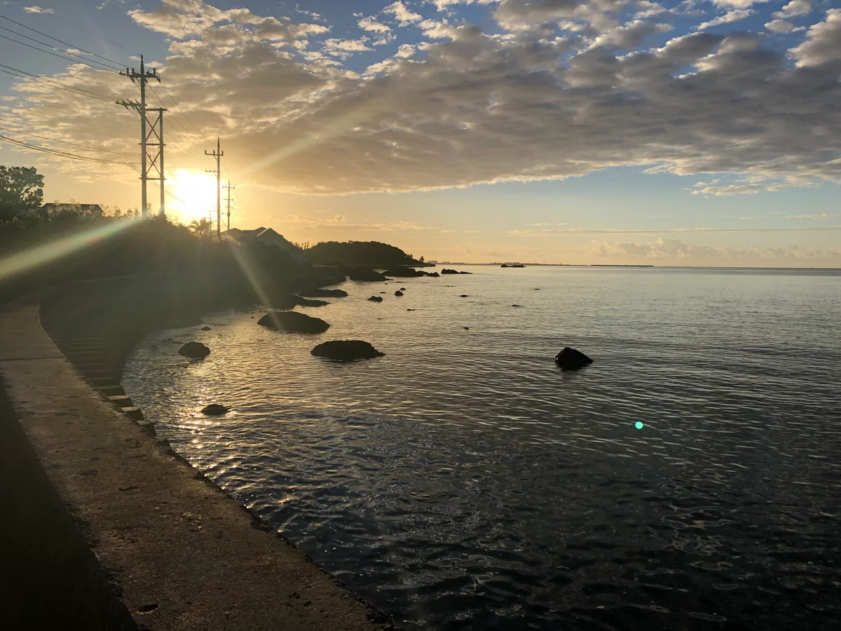 投稿写真：石垣島の朝日