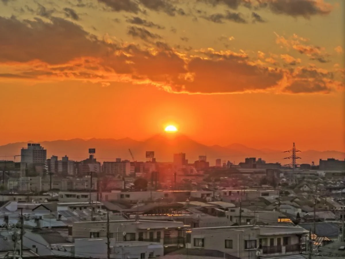 投稿写真：ダイヤモンド富士