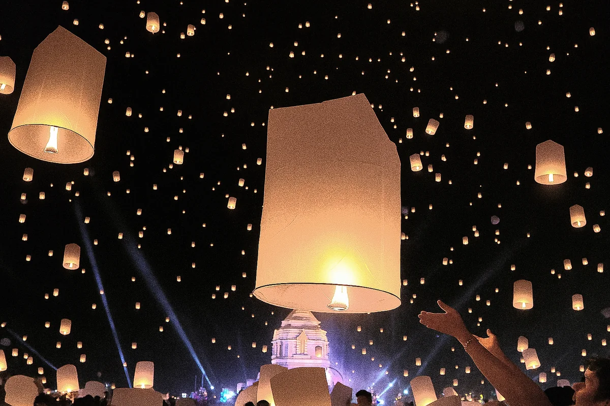 投稿写真：コムローイ祭