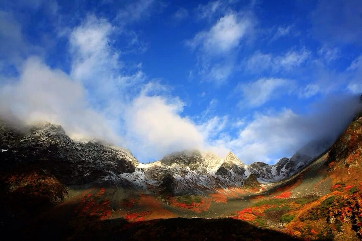 投稿写真：燃える涸沢カール