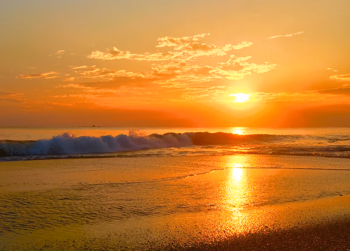 投稿写真：湘南の夕焼け