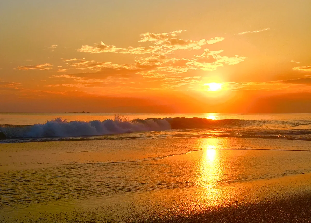 投稿写真：湘南の夕焼け