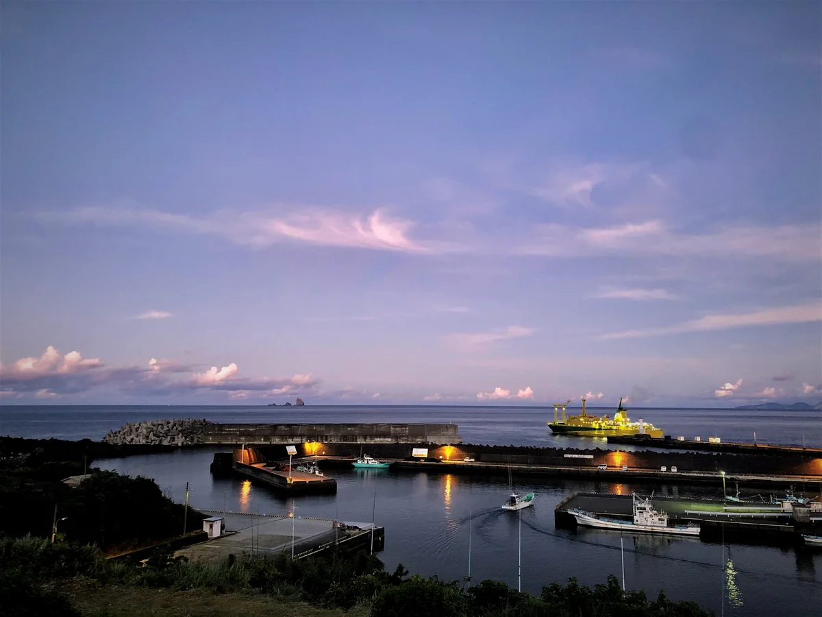 投稿写真：三宅島の朝は早い