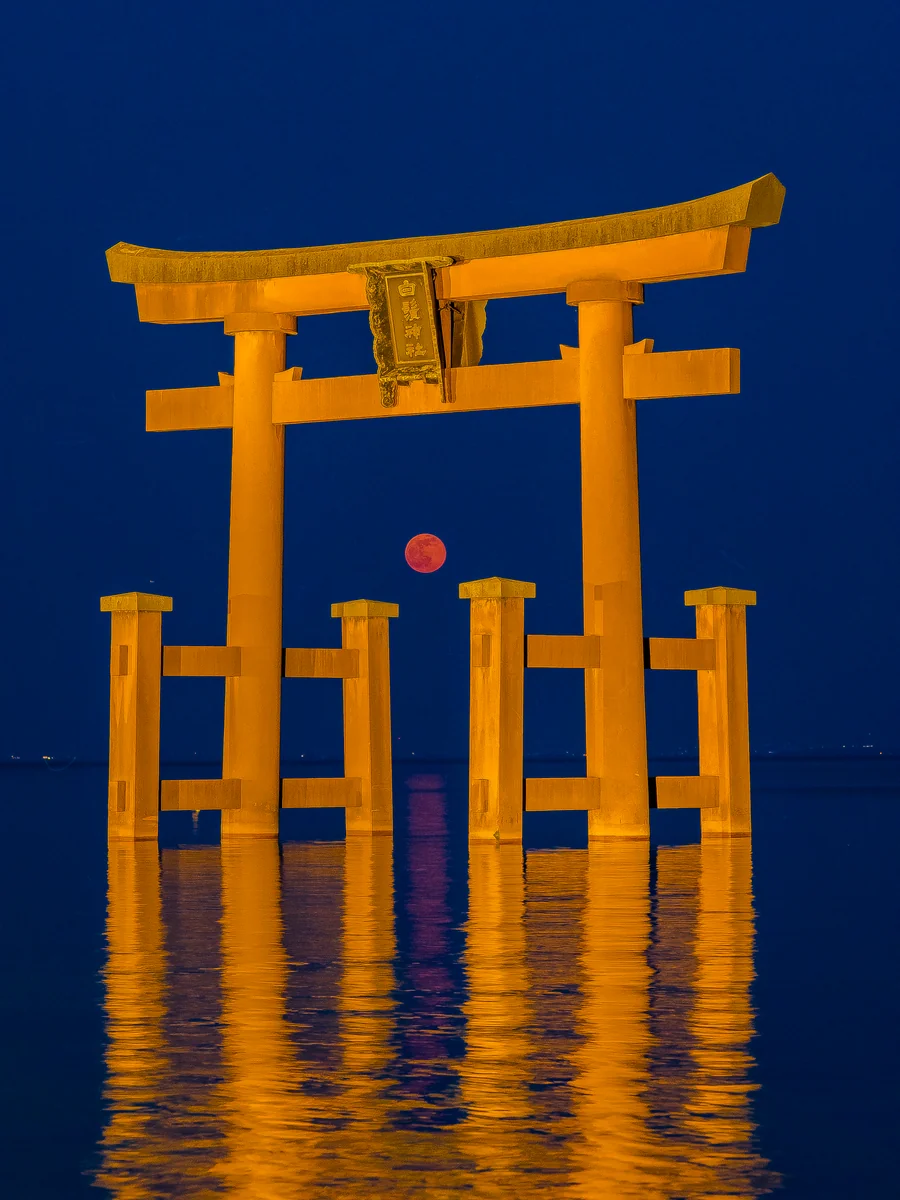 投稿写真：紅月光臨