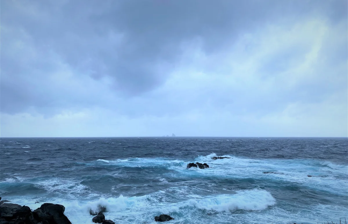 投稿写真：荒れた海