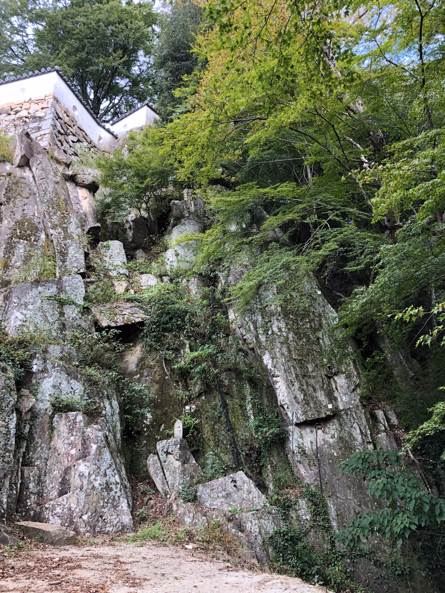 投稿写真：真田丸のオープニングの滝に使われた岩