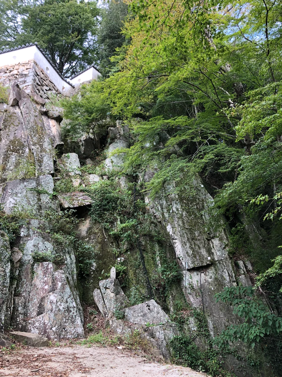 投稿写真：真田丸のオープニングの滝に使われた岩