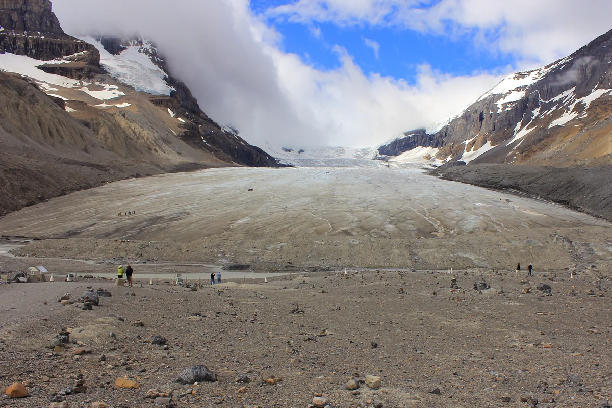 投稿写真：カナダ　ジャスパー　アサバスカ氷河