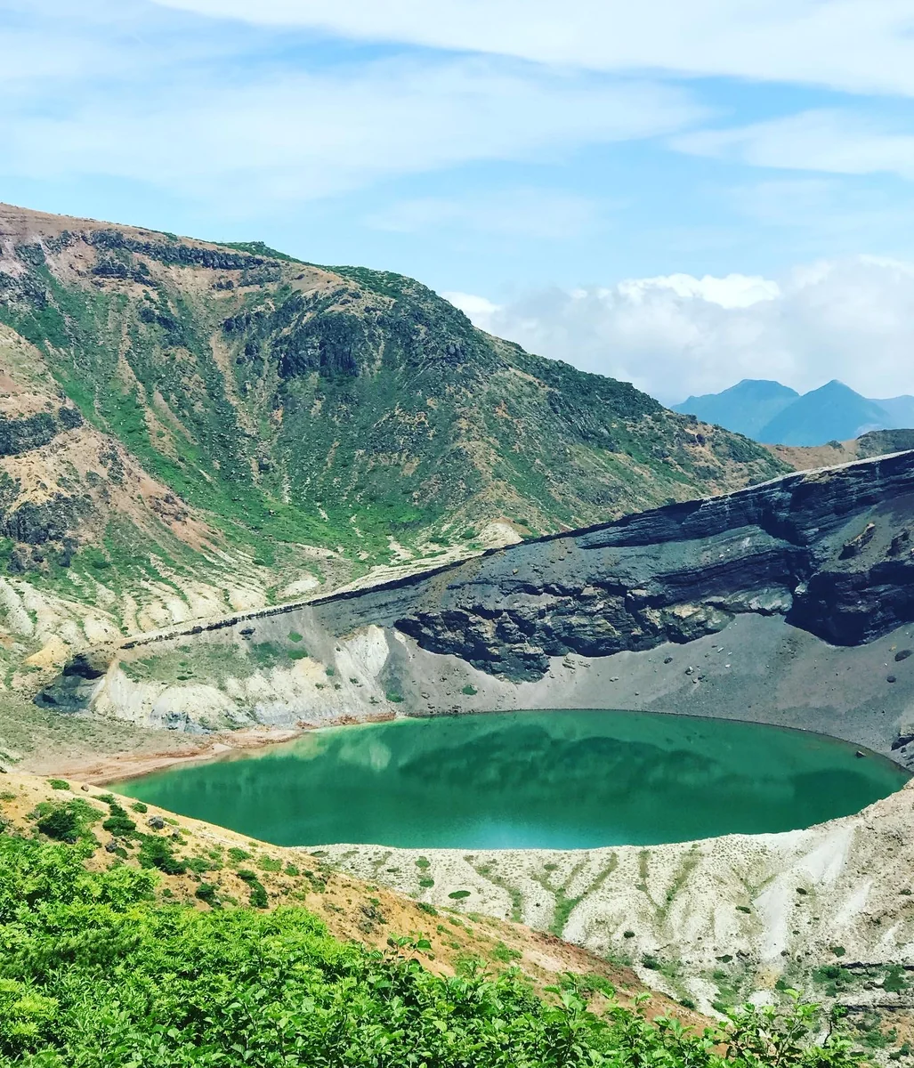 投稿写真：大自然の中に潜む活火山。