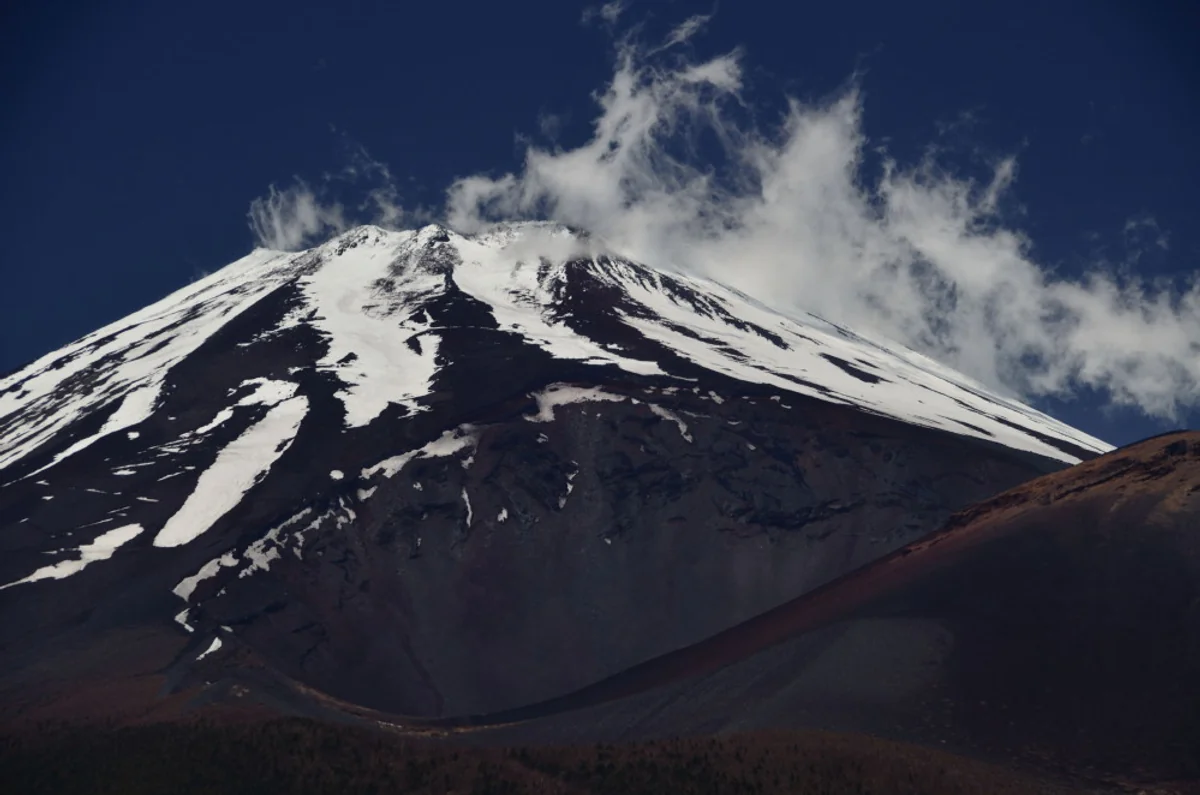 投稿写真：宝永の大噴火口