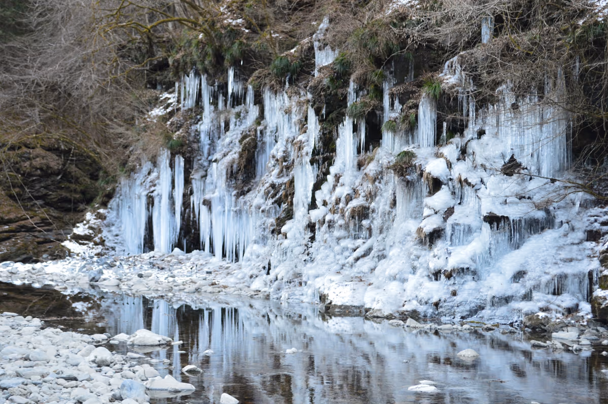 投稿写真：三十槌の氷柱