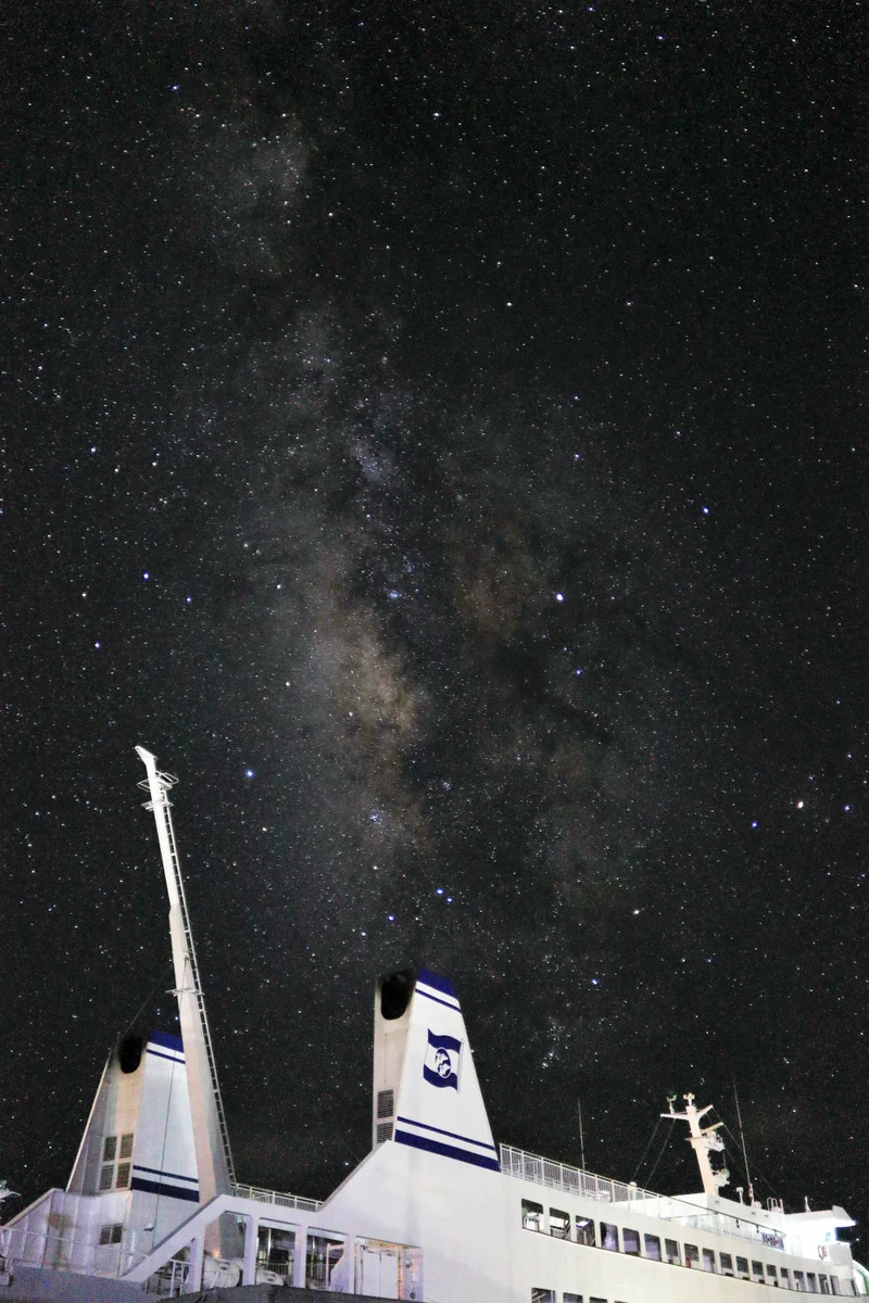 投稿写真：星空の航海