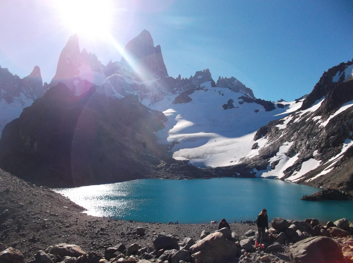 投稿写真：フィッツロイとロストーレス湖