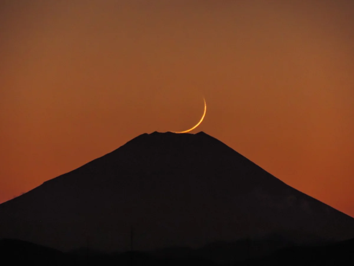 投稿写真：二日月パール富士