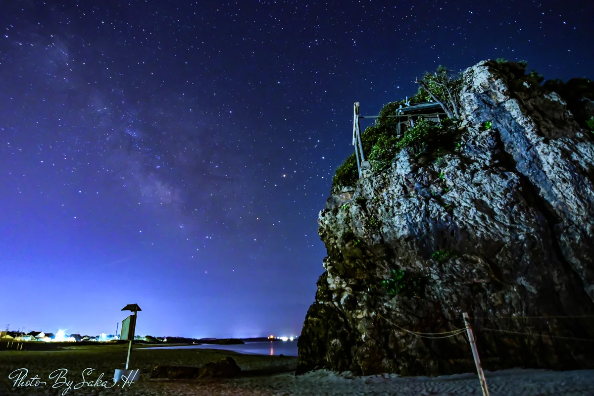 投稿写真：神が降り立つ浜