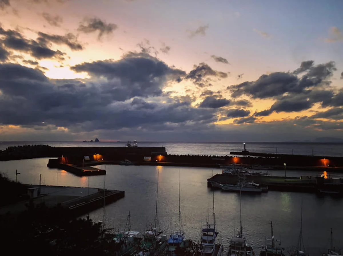 投稿写真：１２月のサンセットタイム