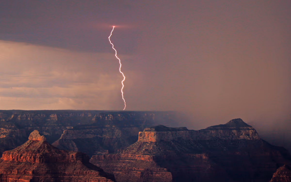 投稿写真：グランドキャニオンの雷雨