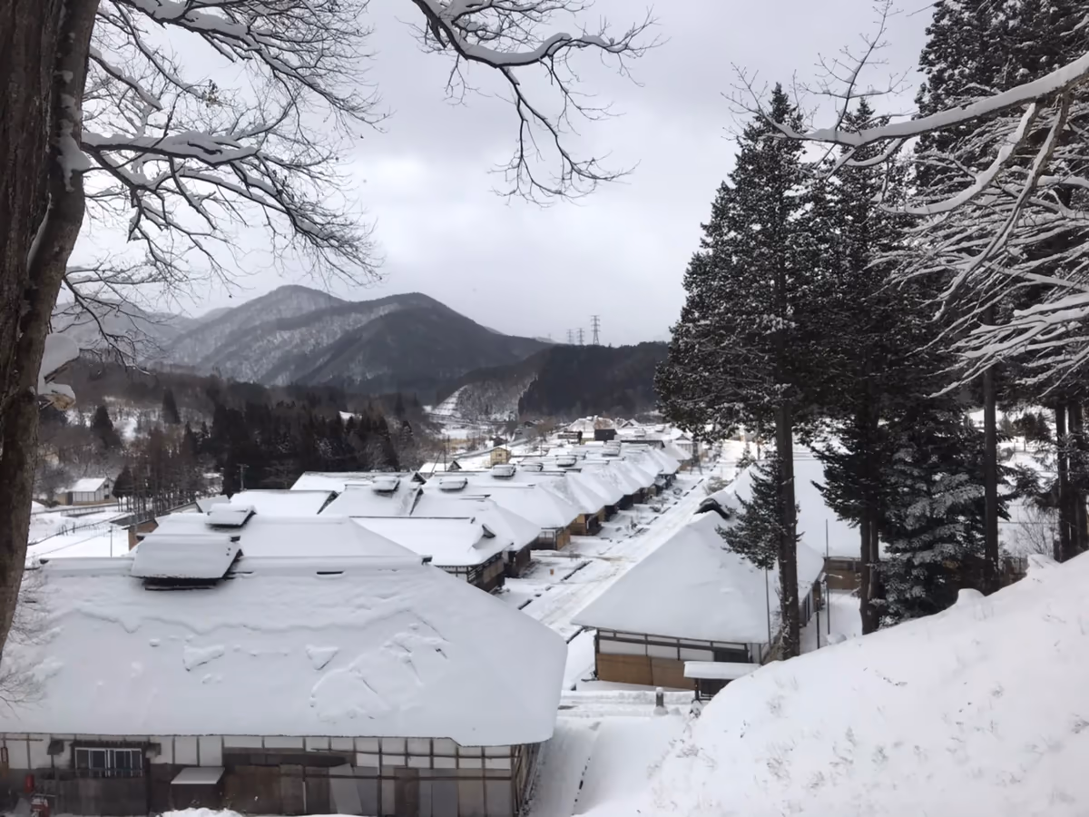 投稿写真：雪の大内宿