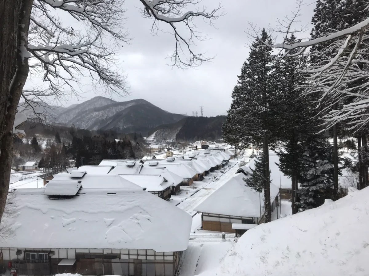 投稿写真：雪の大内宿