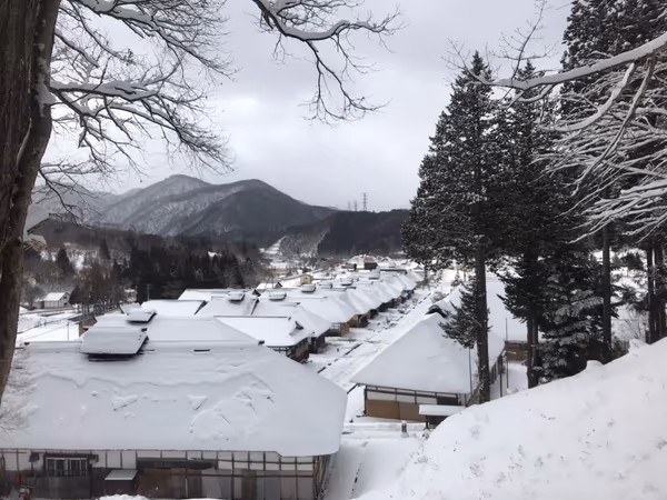 投稿：雪の大内宿