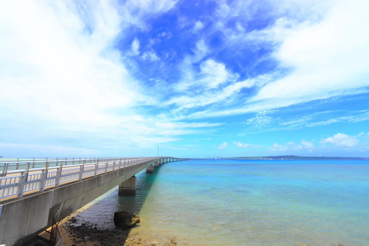 投稿写真：伊良部大橋東詰より