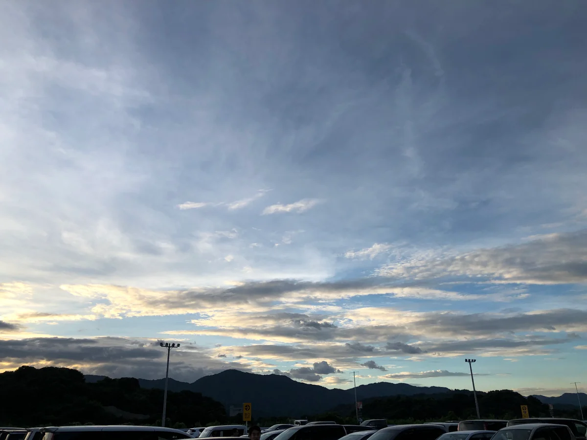 投稿写真：台風の前