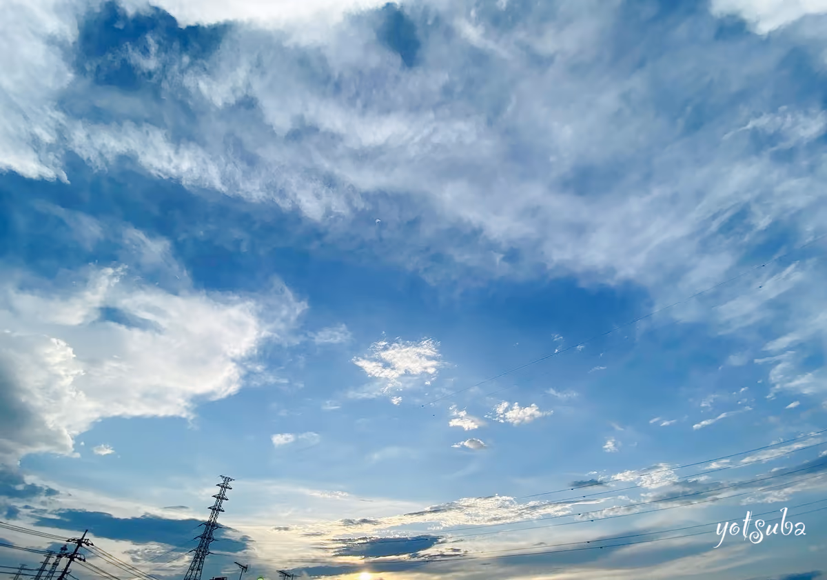 投稿写真：雨上がりの青空