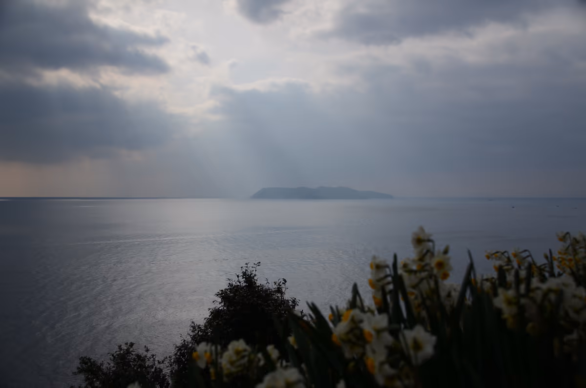 投稿写真：寒々した離島