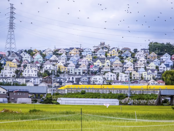 投稿：日向岡住宅とドクターイエロー