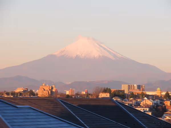 投稿：自宅からの富士山