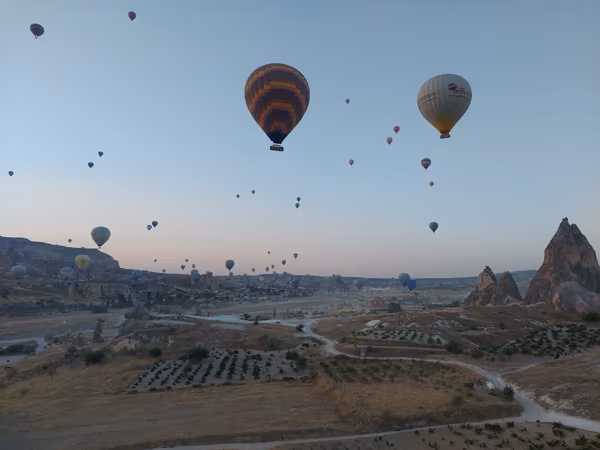 投稿：夜明前の気球