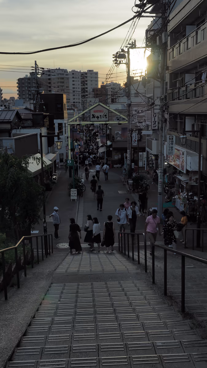 投稿写真：夕焼けだんだん