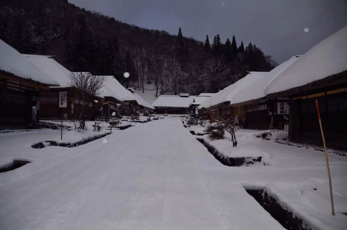 投稿写真：雪の大内宿