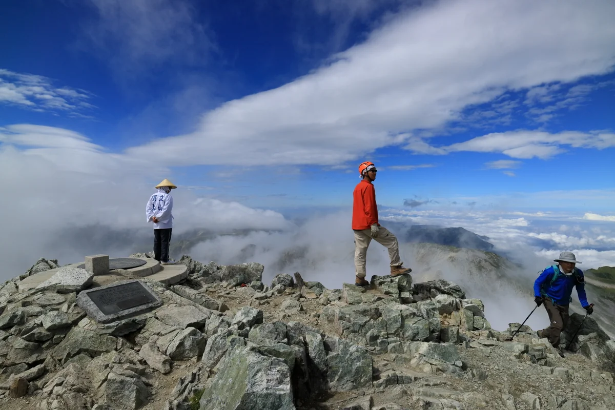 投稿写真：雄山の頂にて