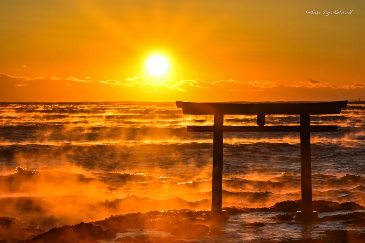 投稿写真：気嵐の朝