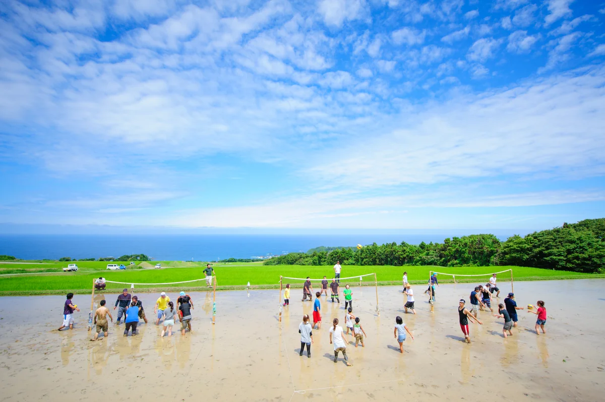 投稿写真：どろんこバレー