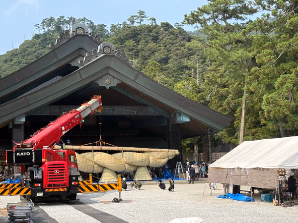 投稿：出雲大社神楽殿8年ぶりの神事
