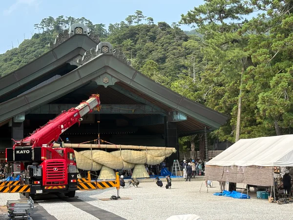 投稿：出雲大社神楽殿8年ぶりの神事