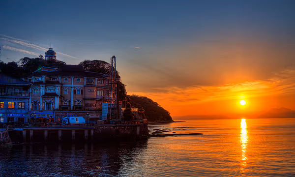 投稿：江ノ島夕景